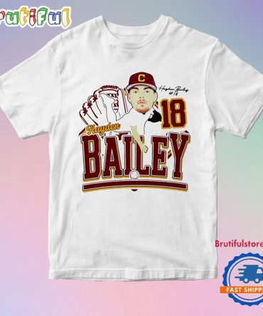 Hayden Bailey Central Michigan Chippewas Baseball Caricature ’25 T Shirt