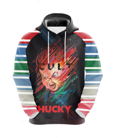 Halloween Hoodie Chucky Hoodie Chucky Cult Child'S Play Hoodie Horror Hoodie