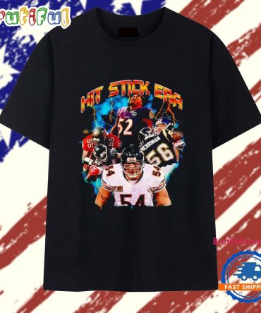 Hit Stick Era Football T Shirt