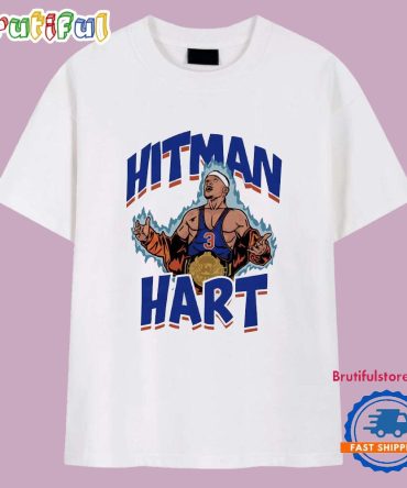 Hitman Hart New York Knicks T Shirt