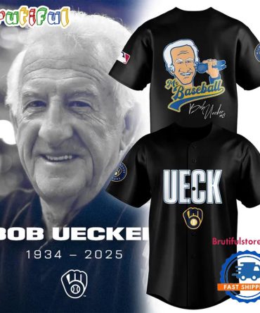 Honoring The Legend Brewers Icon And Baseball Hall Of Famer Bob Uecker Graphics Design Jersey Shirt