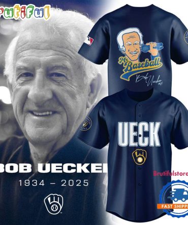 Honoring The Legend Brewers Icon And Baseball Hall Of Famer Bob Uecker Green Jersey Shirt