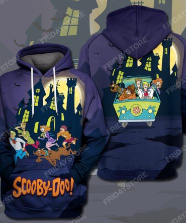 Scooby Doo Hoodie Scooby Dog And Friends Mystery Begins T-Shirt Scooby Doo Shirt