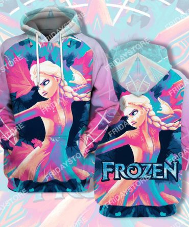 Dn T-Shirt Elsa And The Four Elemental Spirits T-Shirt Awesome Dn Frozen Hoodie Elsa Hoodie