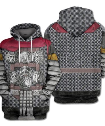 Historical T-Shirt Historical Roman Legionaries Suit 3D Costume Hoodie Historical Hoodie