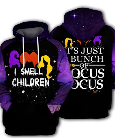 Hocus Pocus T-Shirt I Smell Children T-Shirt Dn Hoodie