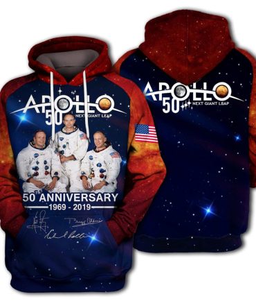 Nasa T-Shirt 50Th Anniversary Apollo 11 T-Shirt Awesome Nasa Hoodie