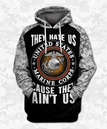 Veteran Hoodie Marine Corps T-Shirts Hoodie Military Hoodie