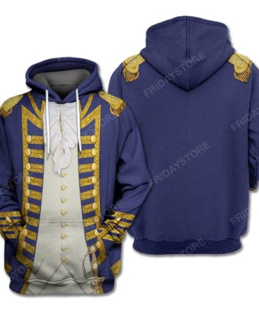 Historical T-Shirt Historical Uniforms Of The Us Navy Suit 3D Costume Hoodie Historical Hoodie