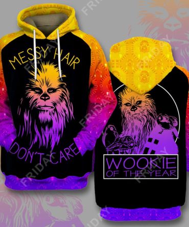 Sw T-Shirt Chew Messy Hair Don'T Care T-Shirt Awesome Sw Hoodie