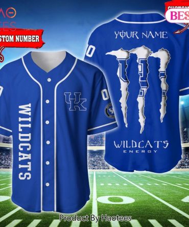 Custom Wildcats Jersey - Personalized Name & Number - Unique Blue Sportswear