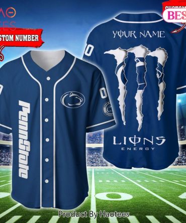 Customizable Blue Baseball Jersey - Add Your Name & Number - Perfect For Sports Fans!