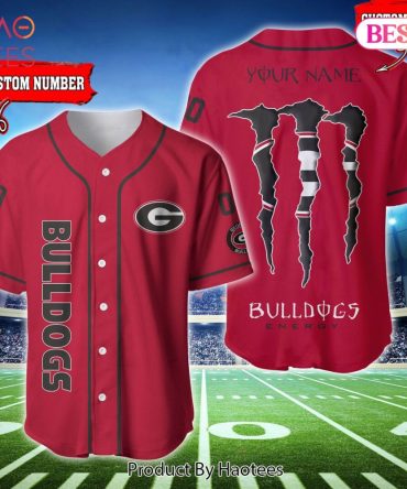 Custom Red Bulldogs Baseball Jersey – Personalized Name & Number Sportswear