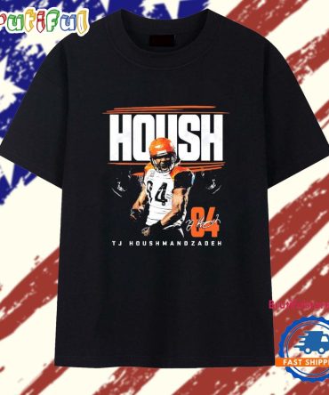 Housh T.J. Houshmandzadeh #84 Cincinnati Bengals Signature T Shirt