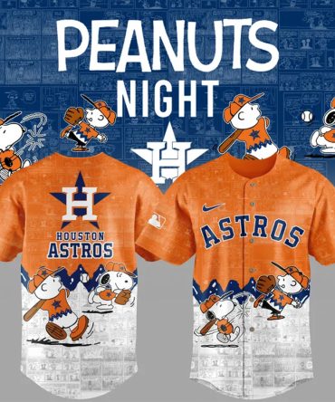 Exclusive Peanuts Night Houston Astros Jersey – Limited Edition Fan Gear