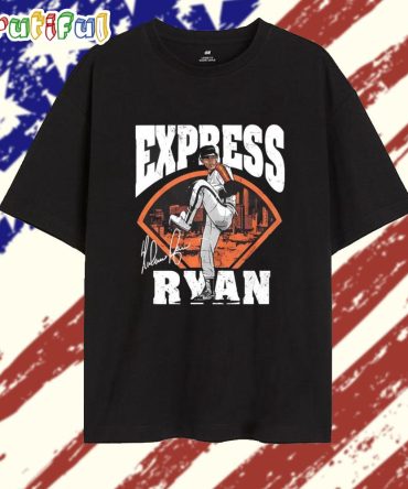 Houston Astros Express Field Nolan Ryan Signature T Shirt