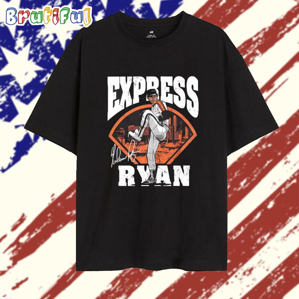 Houston Astros Express Field Nolan Ryan Signature T Shirt