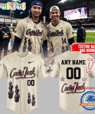 Houston Astros Mlb 2025 Limited Cactus Jack Hbcu Jersey Shirt