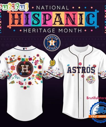 Houston Astros National Hispanic Heritage Month 2025 Baseball Jersey