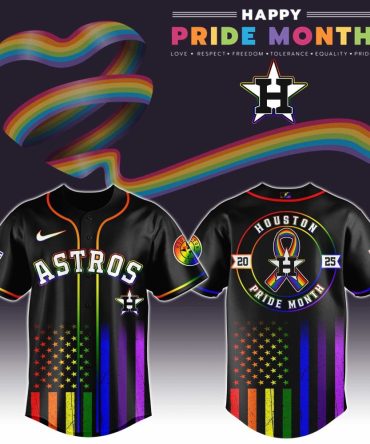 Celebrate Pride: Limited Edition Astros Jersey - Vibrant Design, Perfect Fit!