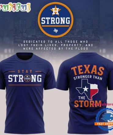 Houston Astros Texas Stay Strong 2025 3D Shirt