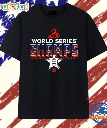 Houston Astros Two-Time World Series Champions T Shirt
