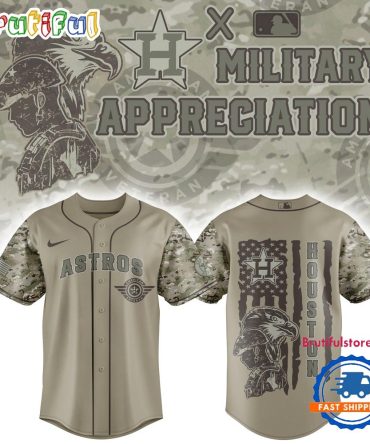 Houston Astros X Veteran U.S 2025 Baseball Jersey