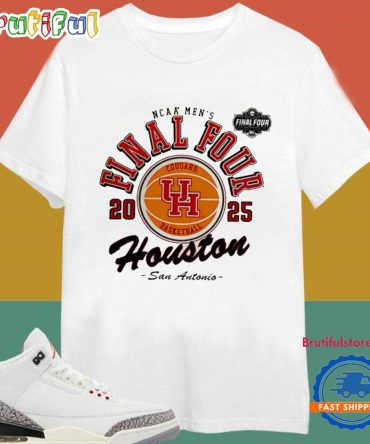 Houston Cougars 2025 Ncaa Men’S Basketball Final Four San Antonio T Shirt