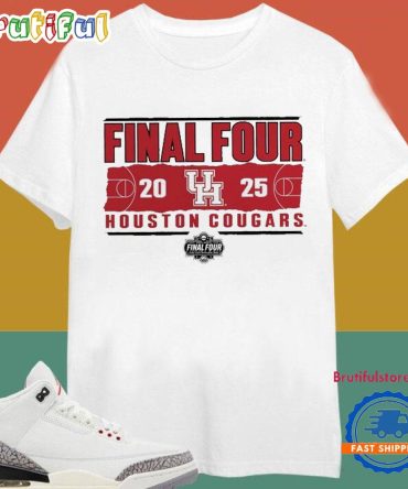 Houston Cougars 2025 Ncaa Men’S Basketball Tournament March Madness Final Four Rebound T Shirt