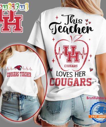 Houston Cougars Teacher Appreciation Month Vintage T Shirt