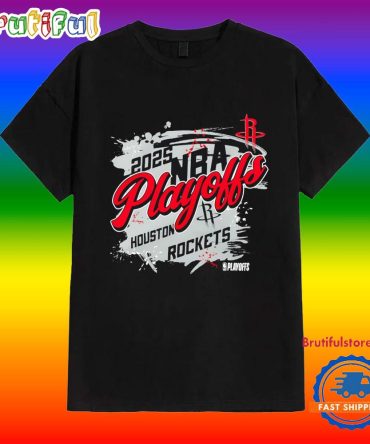 Houston Rockets 2025 Playoffs Graphics Shirt