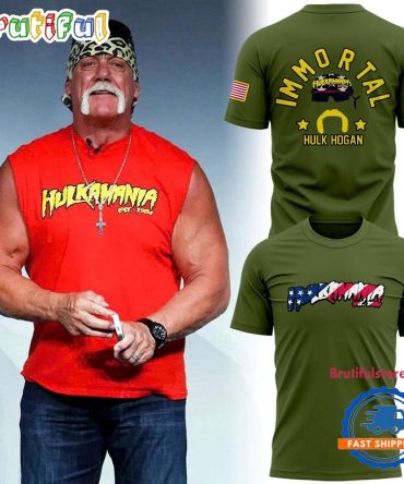 Hulk Hogan Hulkamania Immortal Limited Edition 3D Shirt