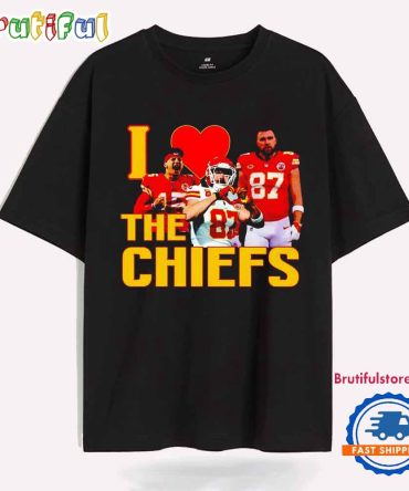 I Love The Chiefs Players T Shirt