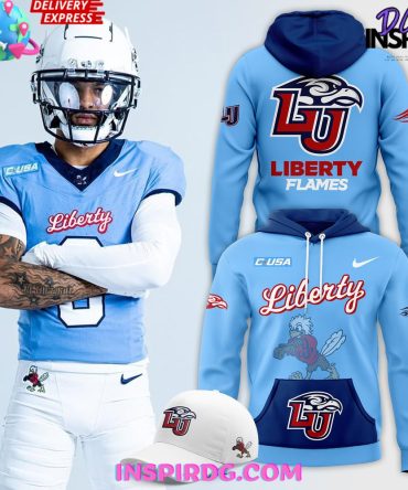 Liberty Flames Cusa Blue Ice Special Hoodie