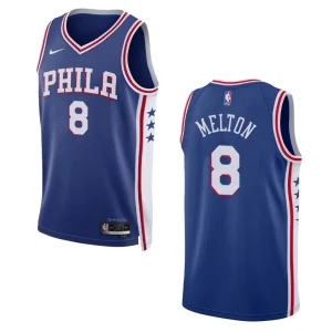 2022-23 Icon Edition Philadelphia 76ers De'Anthony Melton Royal Swingman Jersey - Alzaintravels