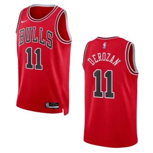 2022-23 Icon Edition Chicago Bulls DeMar DeRozan Red Swingman Jersey - Alzaintravels
