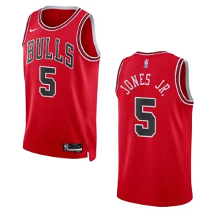 2022-23 Icon Edition Chicago Bulls Derrick Jones Jr. Red Swingman Jersey - Alzaintravels