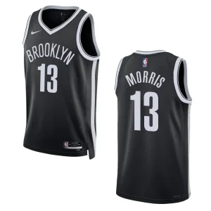 2022-23 Icon Edition Brooklyn Nets Markieff Morris Black Swingman Jersey - Alzaintravels