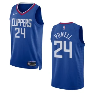 2022-23 Icon Edition Los Angeles Clippers Norman Powell Royal Swingman Jersey - Alzaintravels