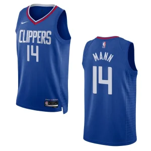 2022-23 Icon Edition Los Angeles Clippers Terance Mann Royal Swingman Jersey - Alzaintravels