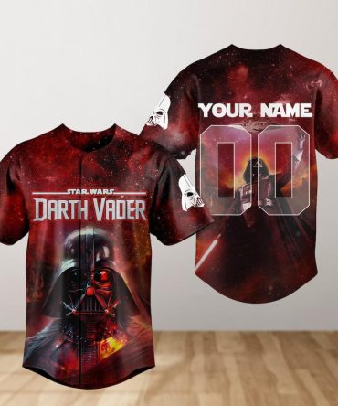 Custom Star Wars Darth Vader Jersey - Personalized Galactic Style Shirt