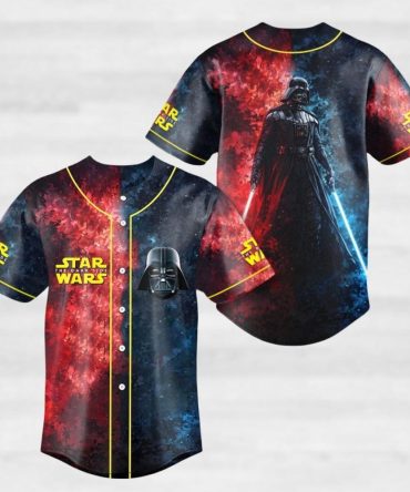 Star Wars Darth Vader Baseball Jersey - Epic Galactic Style For Fans