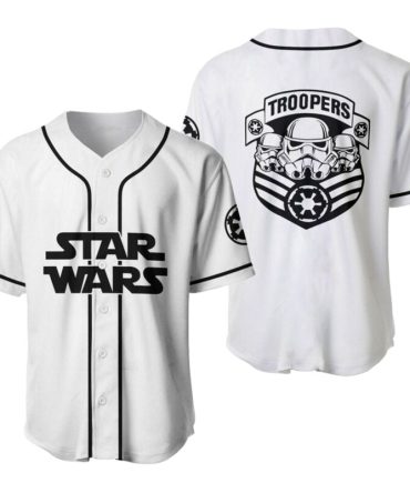 Star Wars Trooper Baseball Jersey - Stylish & Comfortable Fan Gear