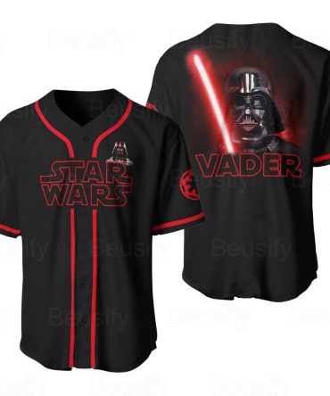 Star Wars Darth Vader Baseball Jersey - Unleash The Force In Style!