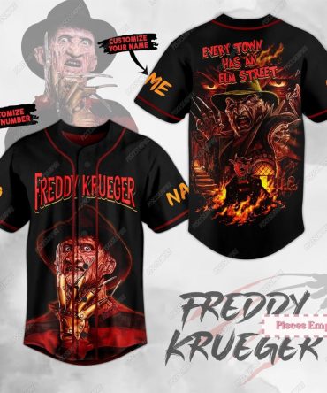 Custom Freddy Krueger Jersey - Personalized Horror Fan Apparel For Ultimate Fans