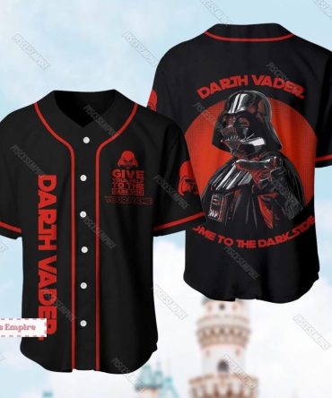 Custom Darth Vader Baseball Jersey - Embrace The Dark Side Style!