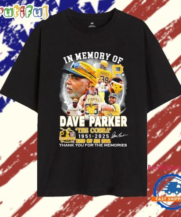 In Memory Of Dave Parker The Cobra 1951-2025 End Of An Era Thank You Signature T Shirt
