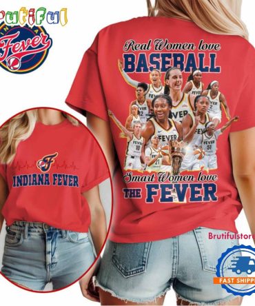 Indiana Fever 2025 Commissioner’S Cup Champions Women'S Red Shirt