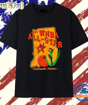 Indiana Fever 2025 Wnba All-Star Game Hometown Indianapolis T Shirt