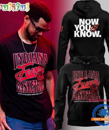 Indiana Fever Now You Know Logo Limited Hoodie